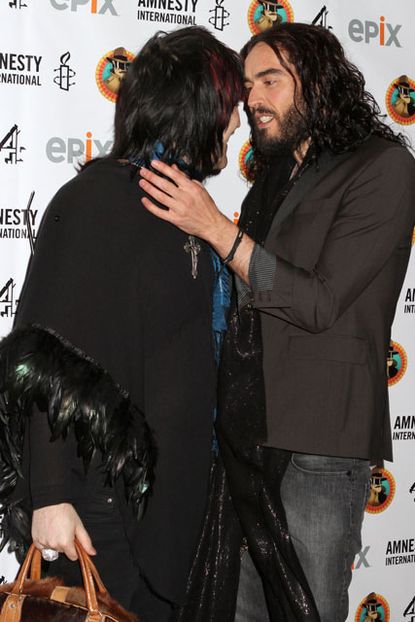 Russell Brand and Noel Fielding - Policeman's Ball 2012 - Marie Claire - Marie Claire UK