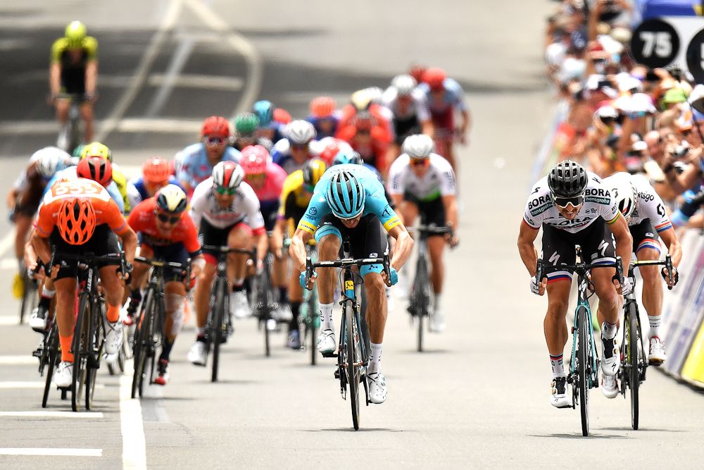 Peter Sagan wins stage 3 at the Tour Down Under