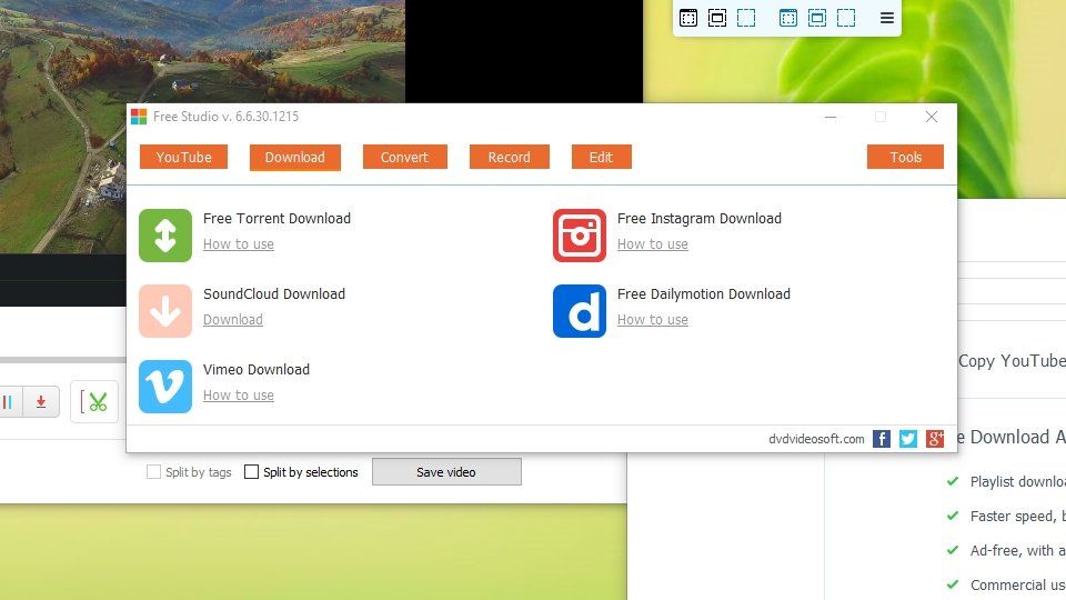 DVDVideoSoft Free Studio Free Download