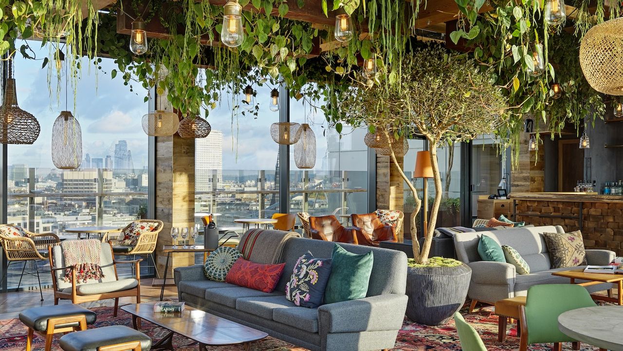 The Nest rooftop bar at Treehouse London