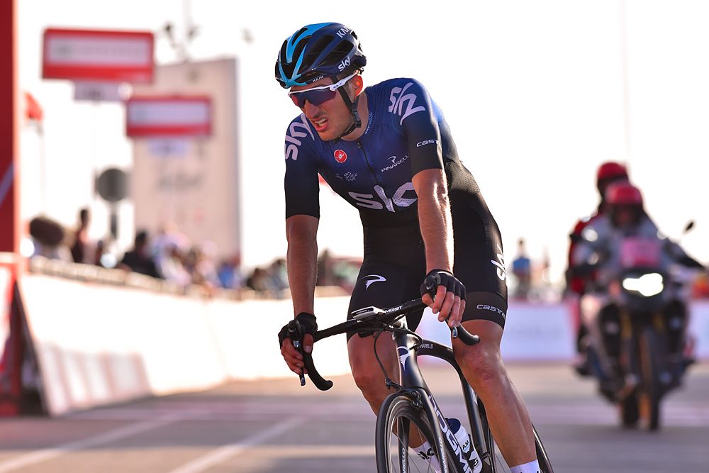 Gianni Moscon (Team Sky) stage 3 UAE Tour
