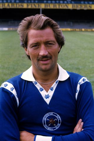 Frank Worthington., pictured in 1976, in his Leicester days