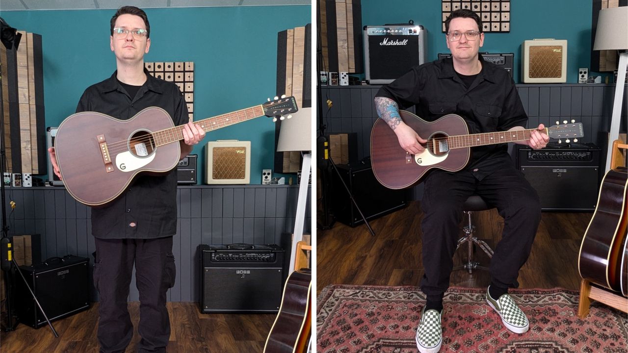 Best acoustic guitars for beginners: Gretsch G9500 Jim Dandy