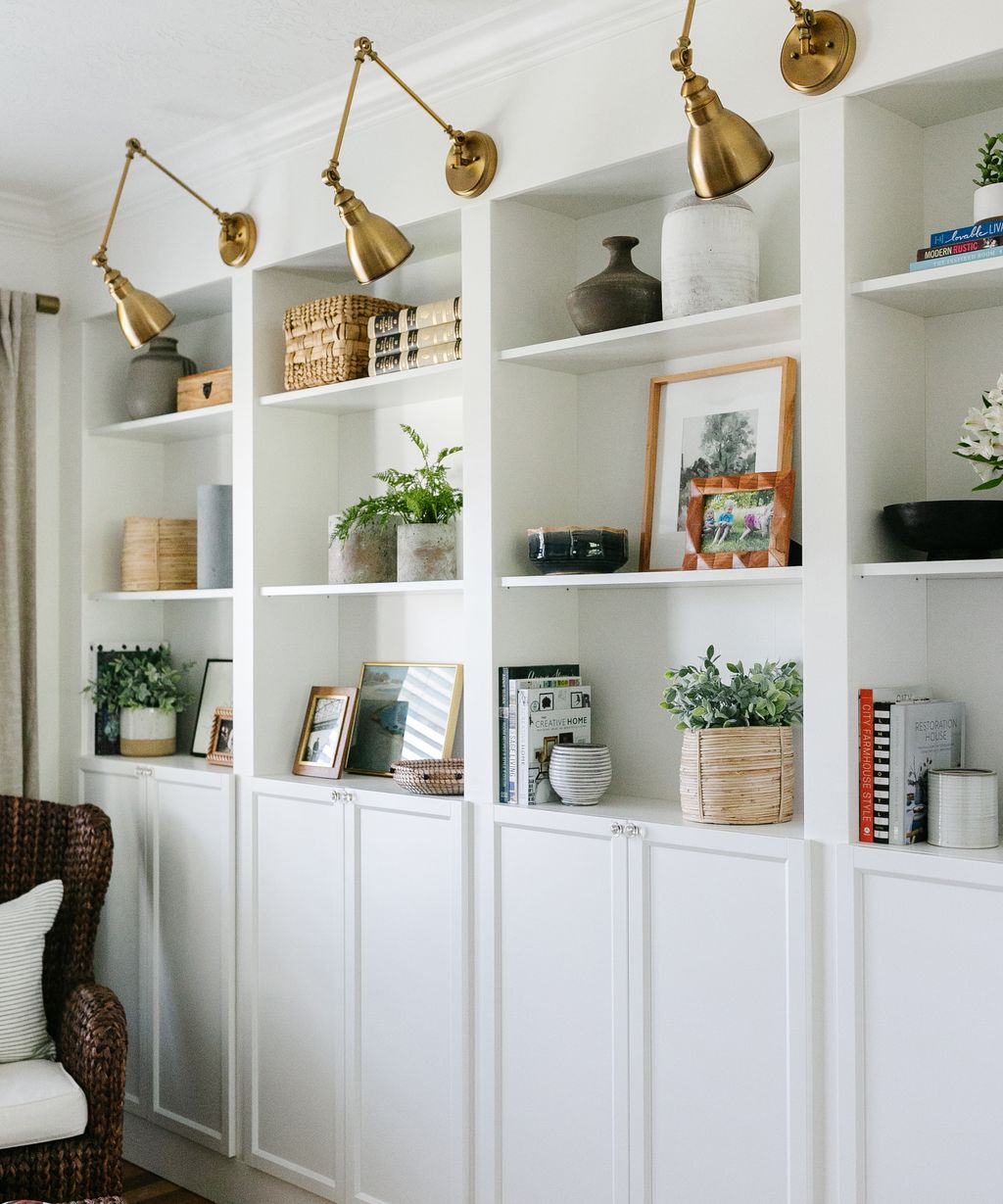 Before and after: This IKEA BILLY bookcase is now a bespoke built-in
