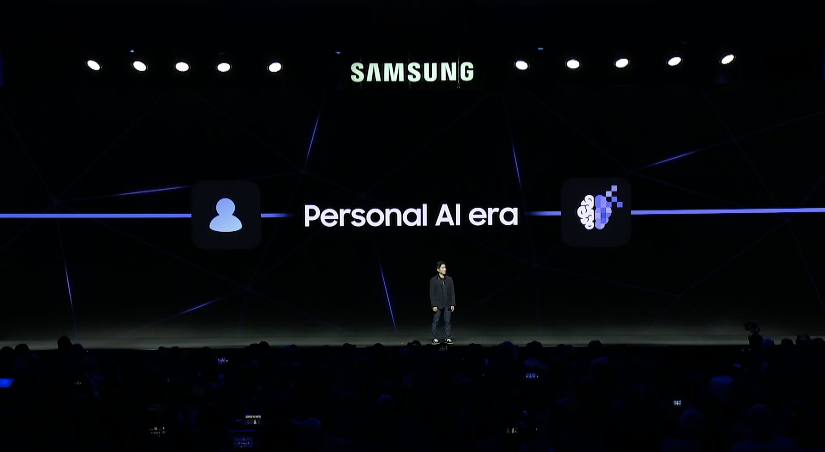 An image from Samsung's CES 2023 keynote