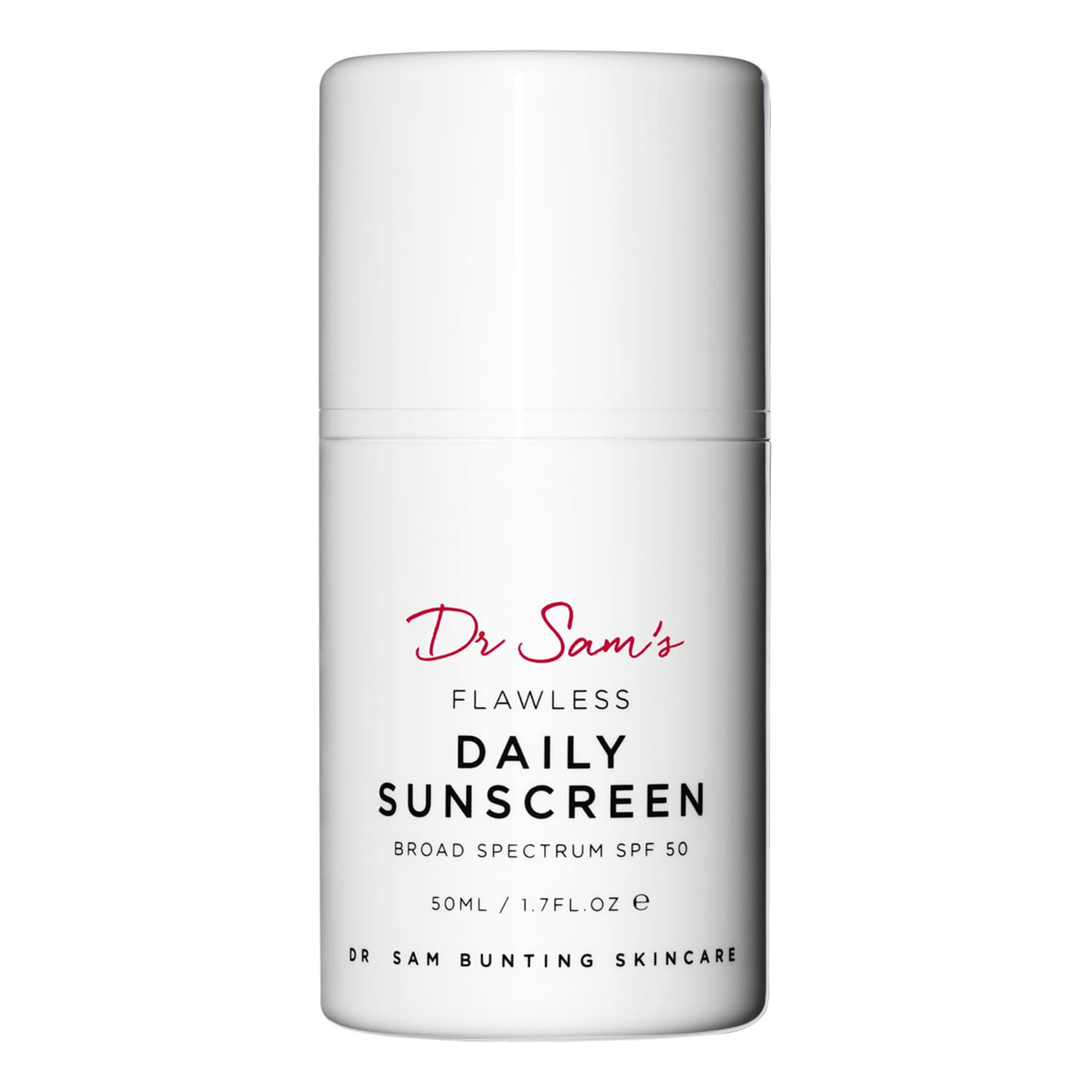Dr Sam's Flawless Daily Sunscreen Spf 50 50ml