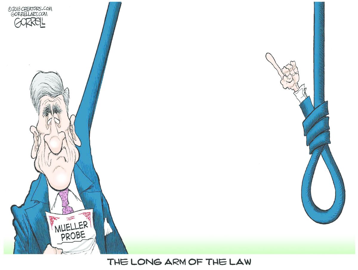 Political cartoon U.S. Russia investigation Mueller | The Week