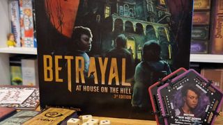Betrayal at House on the Hill 3rd edition box closeup