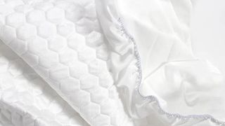 Close-up of the GlacioTex Cooling Mattress Protector