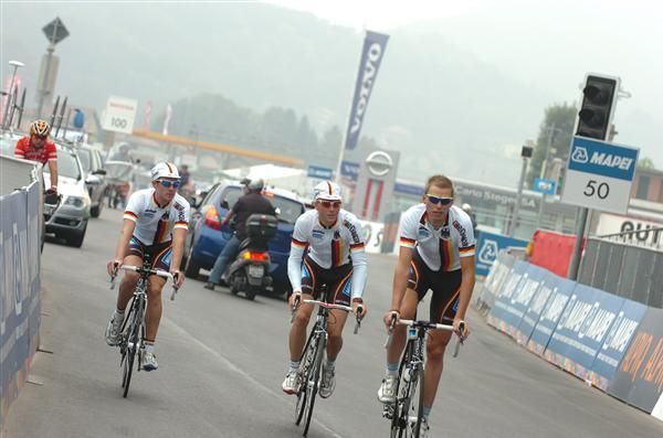 Fabian Wegmann is back on the bike and will represent Germany on Sunday.
