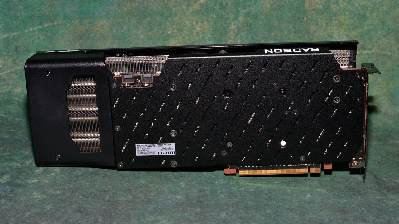 XFX AMD Radeon RX 7700 XT card photos