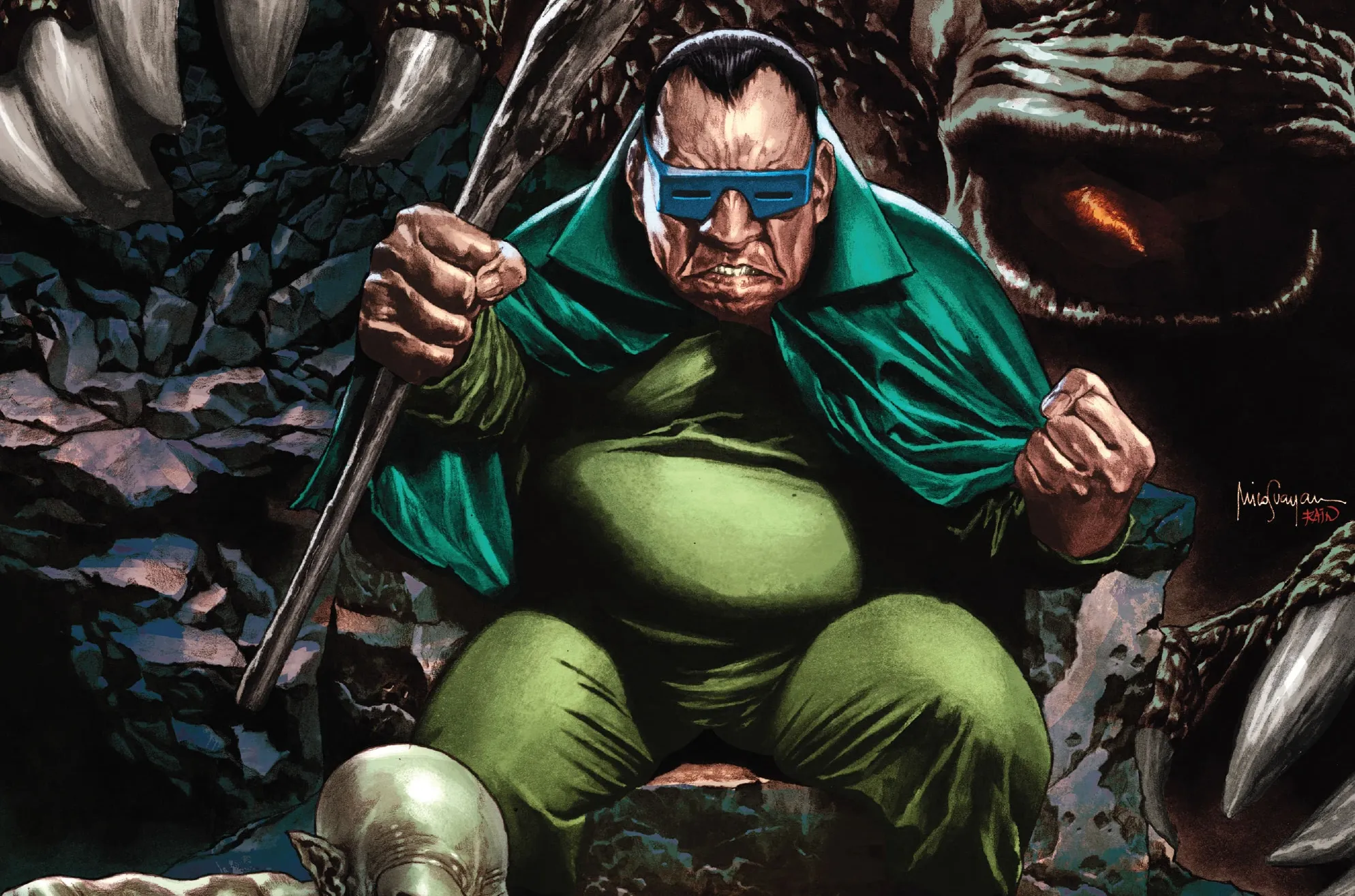 Mole Man in X-Men: The Exterminated Vol 1 1