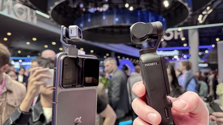 Honor Robot Phone and DJI Osmo Pocket 3 camera