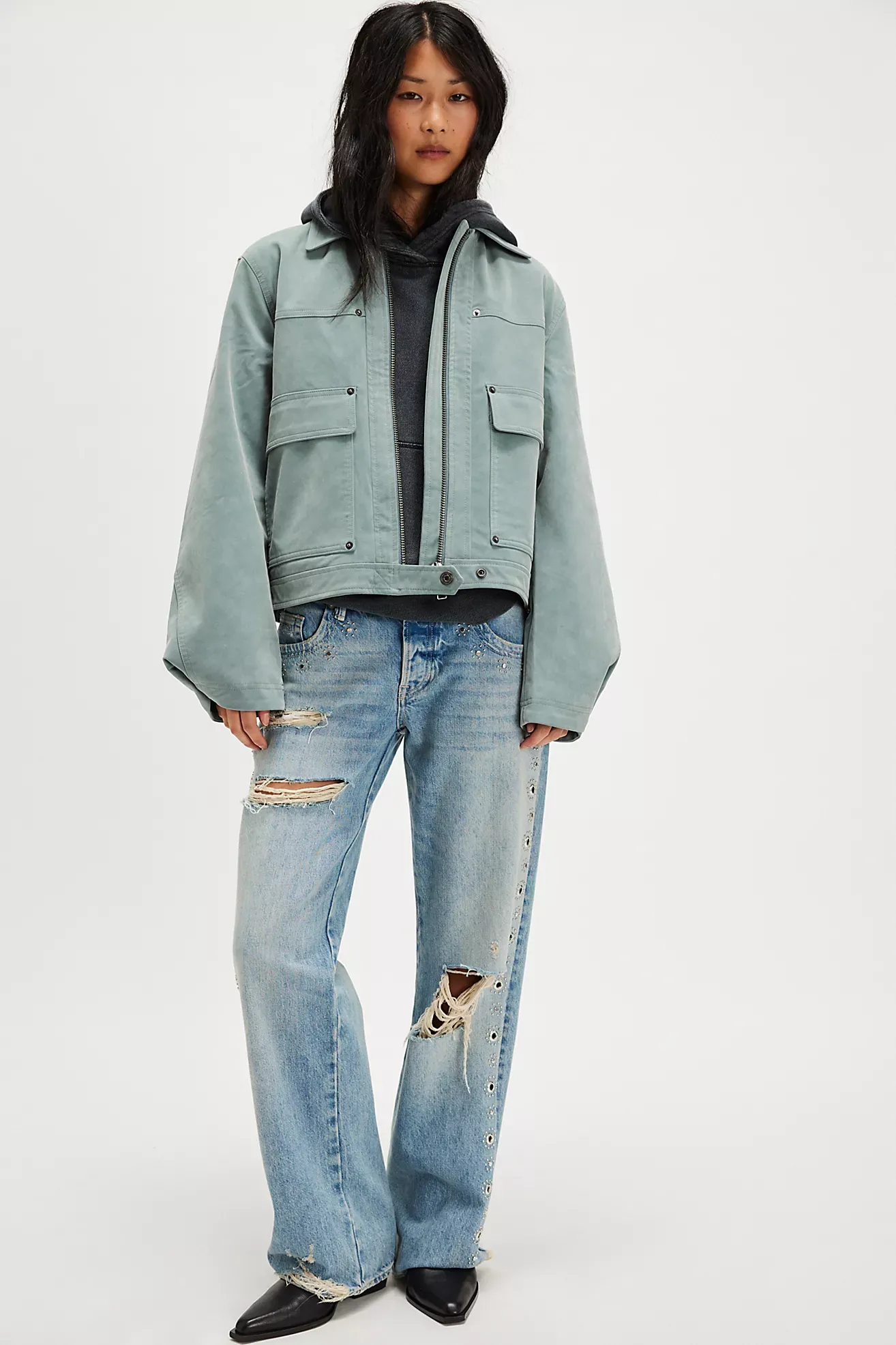 We the Free Blair Vegan Suede Jacket