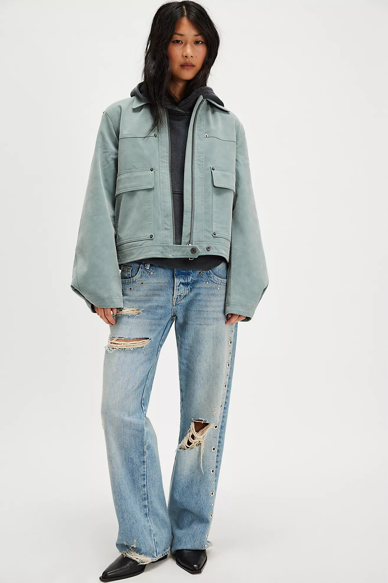 We the Free Blair Vegan Suede Jacket
