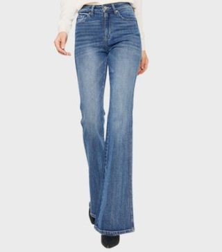 Image of denim flares