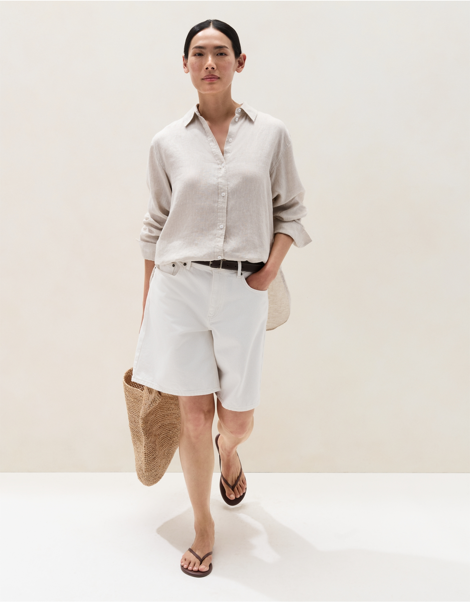 The White Company, Linen Boyfriend&amp;nbsp;shirt