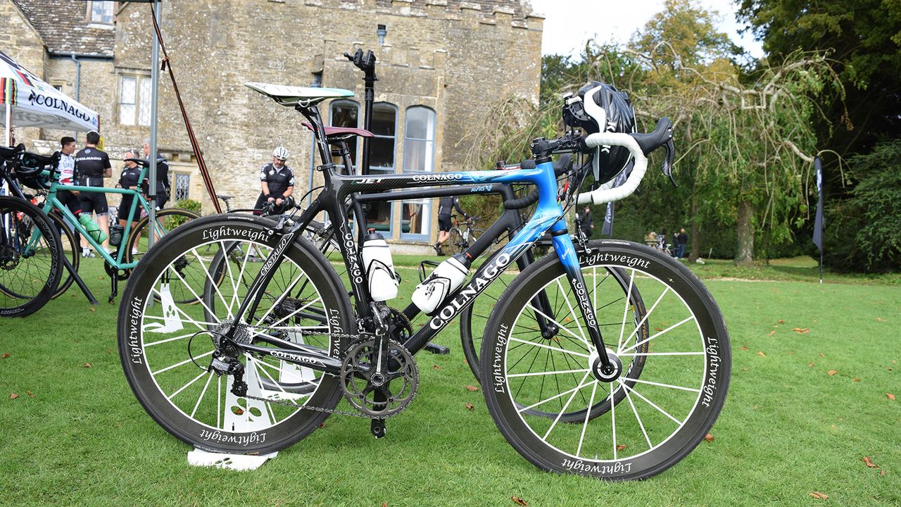 A Colnago Jet, made famous by Italian sprinter Alessandro Petacchi