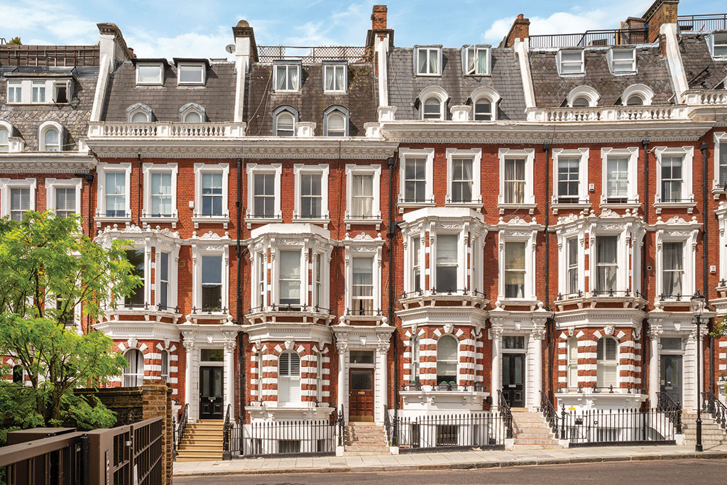 Hornton Street, Kensington, London W8.