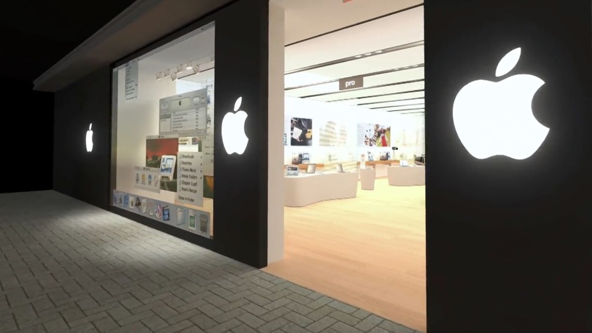 La aplicación Apple Store Time Machine te permite experimentar cuatro tiendas icónicas