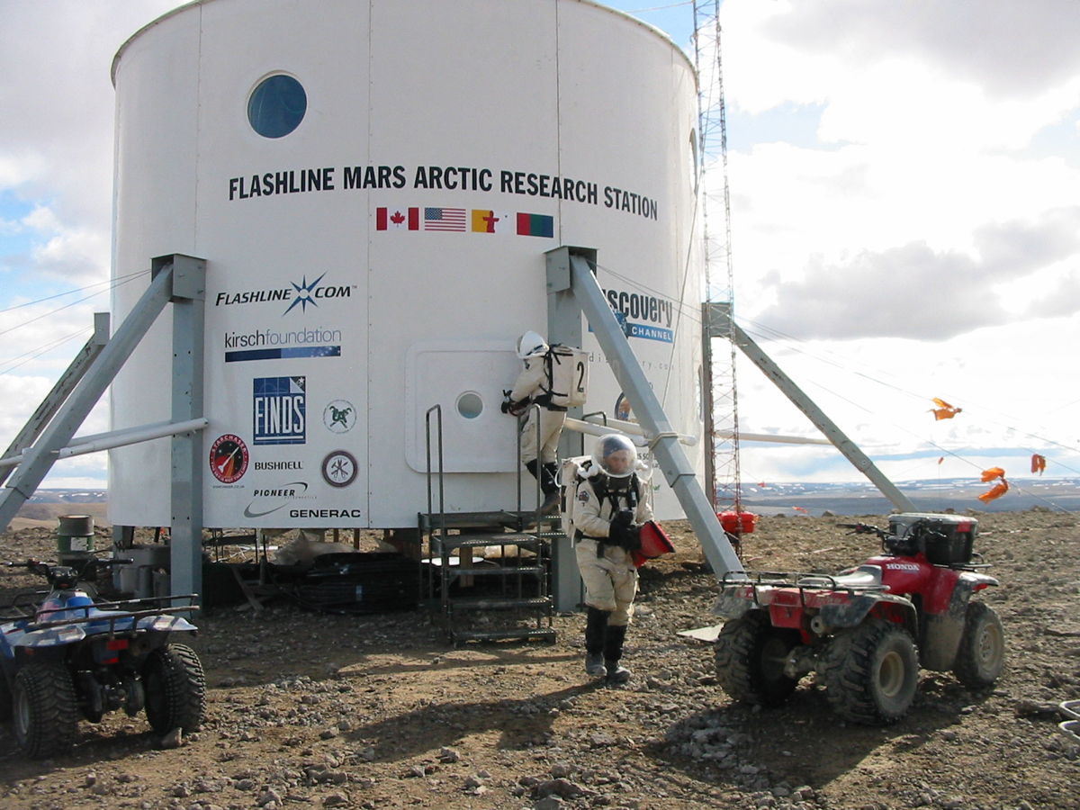 The Mars Society&#039;s Flashline Mars Arctic Research Station