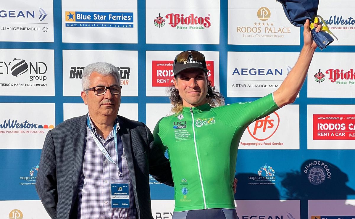 Samuel Boardman of Project Echelon Racing won the mountains classification at 2024 Tour of Rhodes
