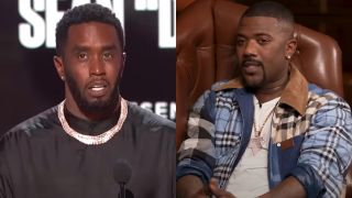 P. Diddy speaks at the 2022 BET Awards, while Ray J speaks on Club Shay Shay