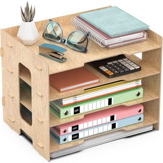 wooden design organiser