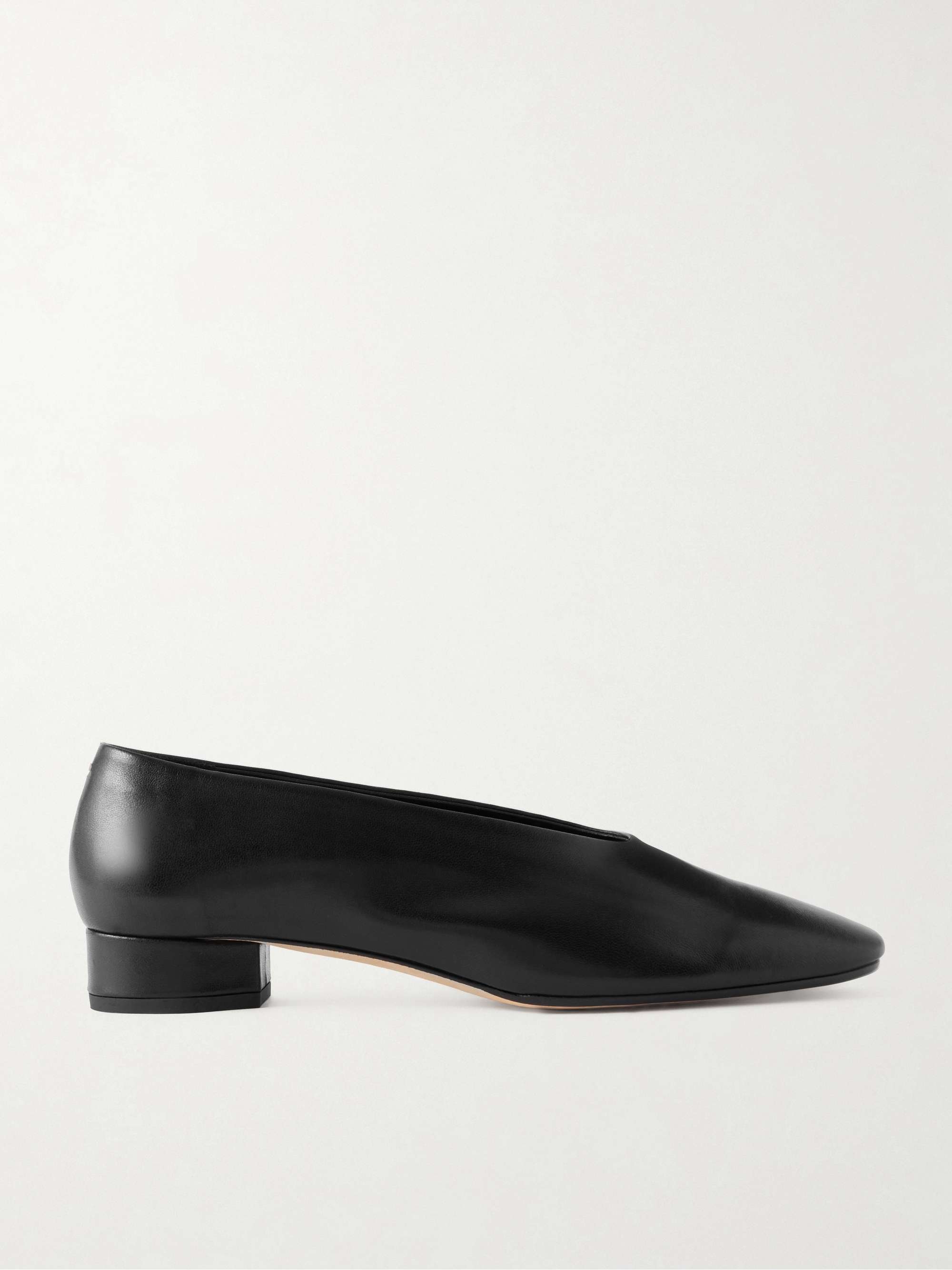 Delia Leather Pumps