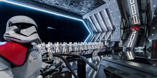 Rise of the Resistance promotional image with Stormtroopers