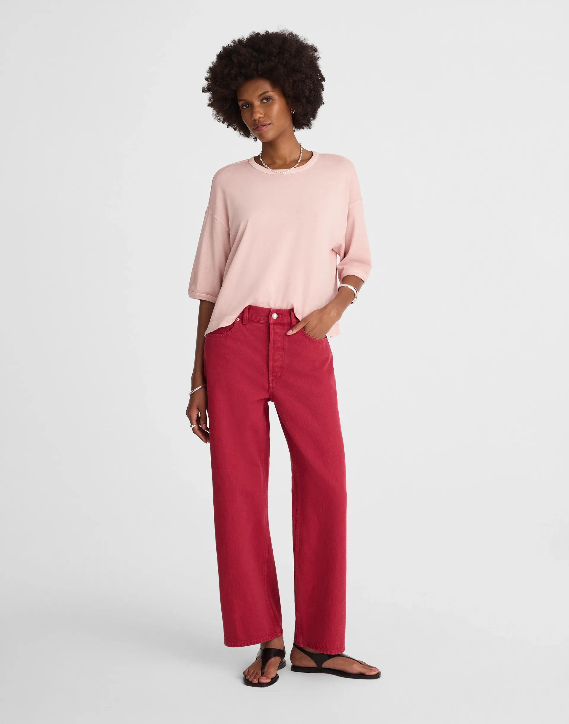 Low-Slung Baggy Crop