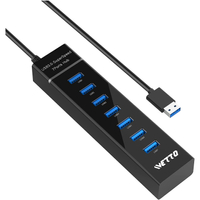 Ivetto 7-port USB 3.0 Hub | $22 $15.39 at Amazon Save $6.60 -