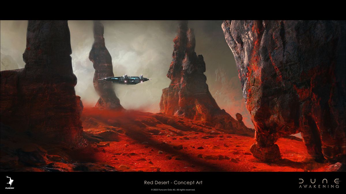 Desert planet of Dune