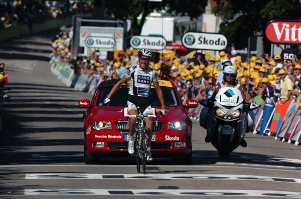 Denmark's Nicki S&ouml;rensen (Team Saxo Bank) arrived in Vittel 48 seconds ahead of his breakaway companions to win the stage.