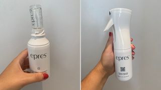 composite of how to use Epres bottle