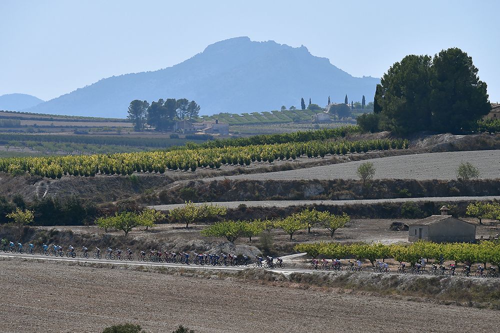 Scenery from the route of stage 18 at the Vuelta