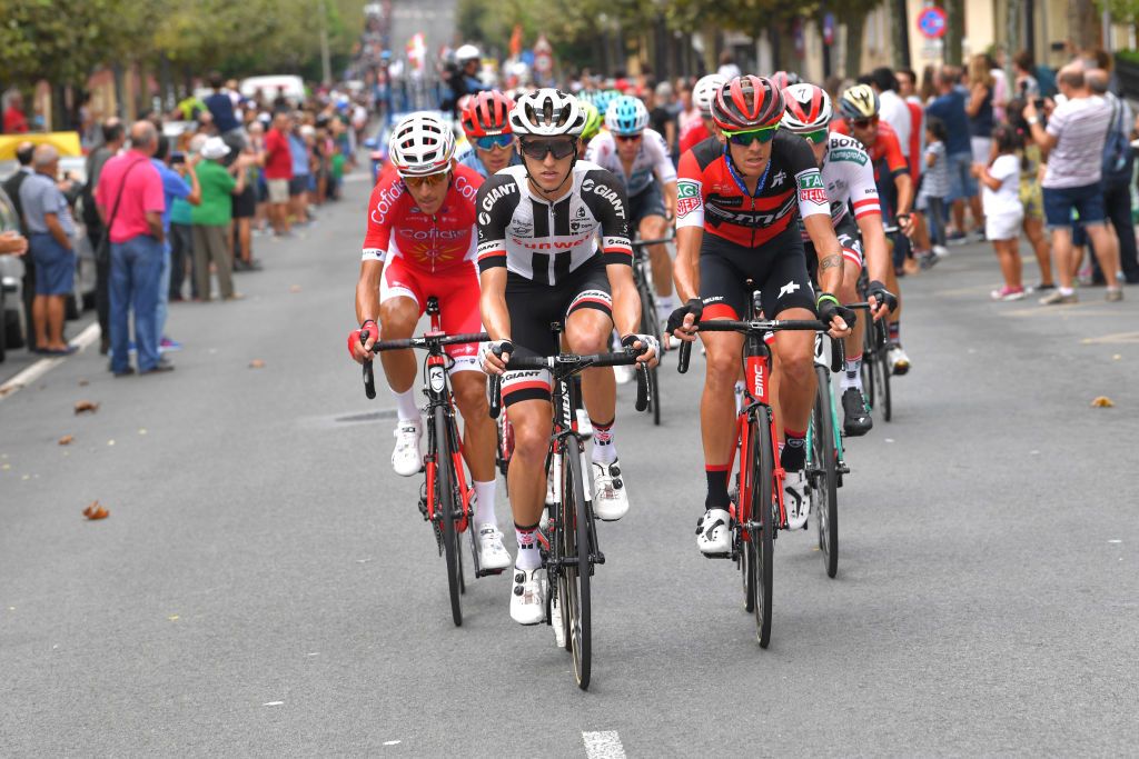 Jai Hindley (Team Sunweb) in the breakaway