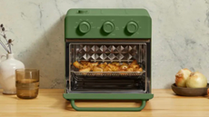 The best air fryer deal is on the Our Place Wonder Oven, pictured here cooking homemade potato wedges