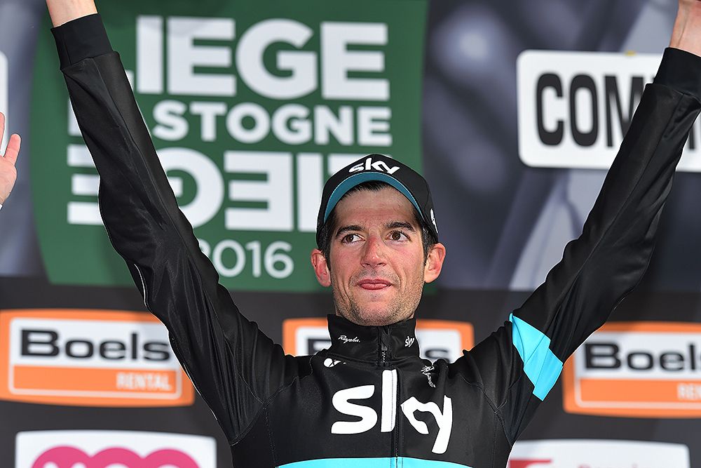 Wout Poels gave Team Sky their first-ever Monument win