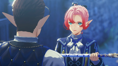 xenoblade genesis screenshot showing a pink haired girl