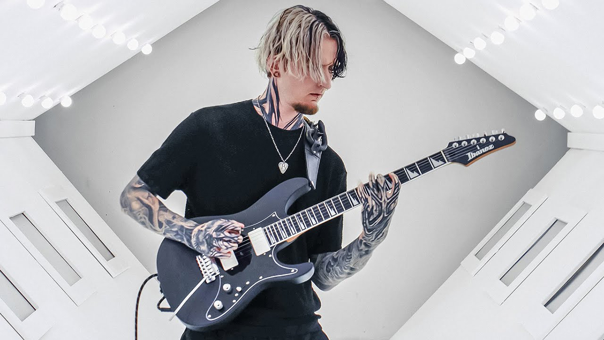 Berth plays his new Ibanez BER10 signature guitar