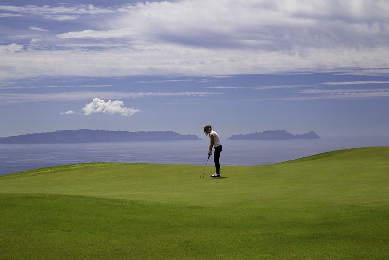 Views from the golf course