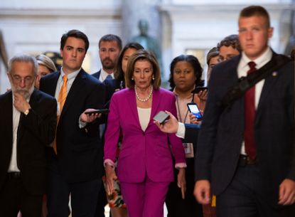 Nancy Pelosi at the Capitol
