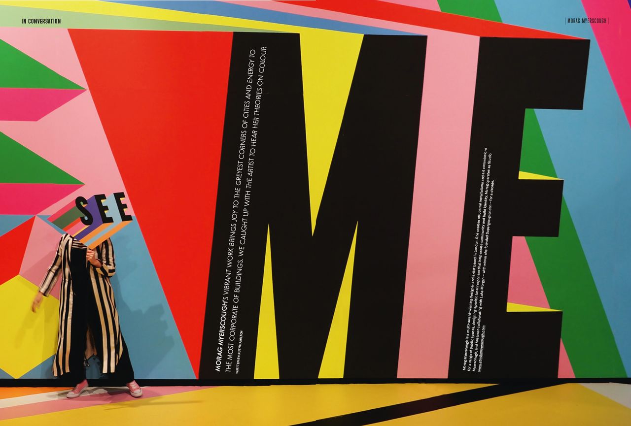 Morag Myerscough's bright work brings joy to drab cities