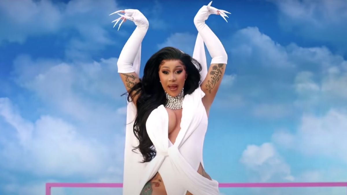 Cardi B in the &quot;Up&quot; music video