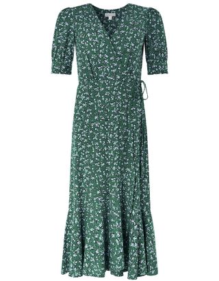 Fitsy floral midi in organic cotton