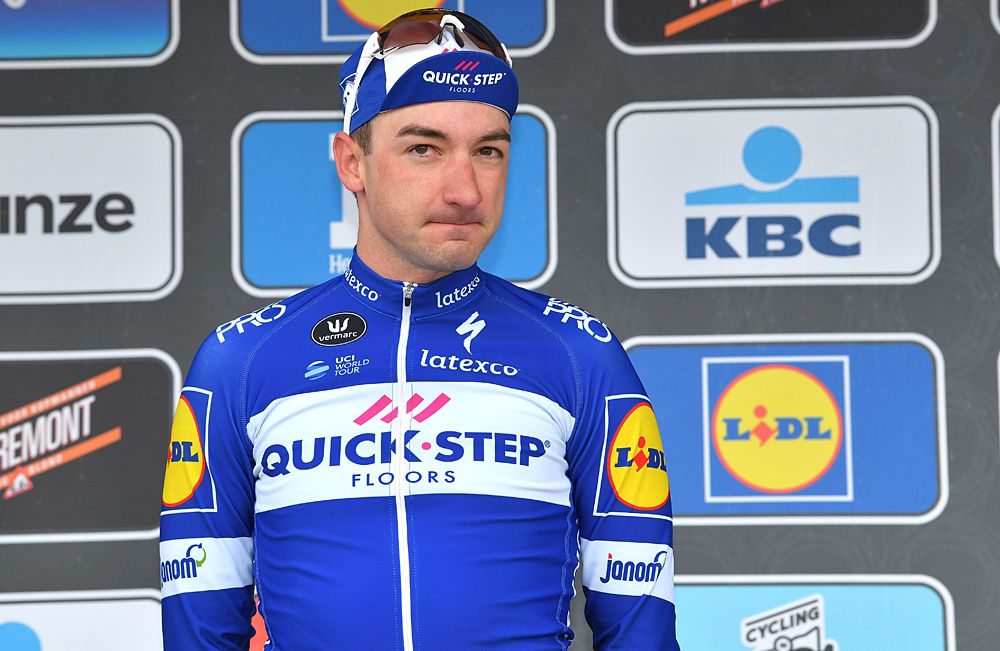 Elia Viviani second at Gent-Wevelgem 2018