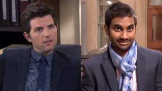adam scott and aziz ansari on parks and recreation