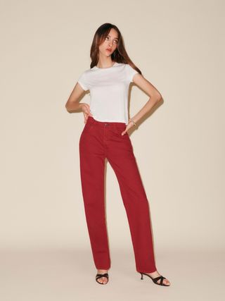 The Magnolia Mid Rise Bow Jeans