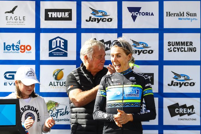 2018 winner Brodie Chapman is nevertheless delighted to take third overall at the 2019 Women's Herald Sun Tour